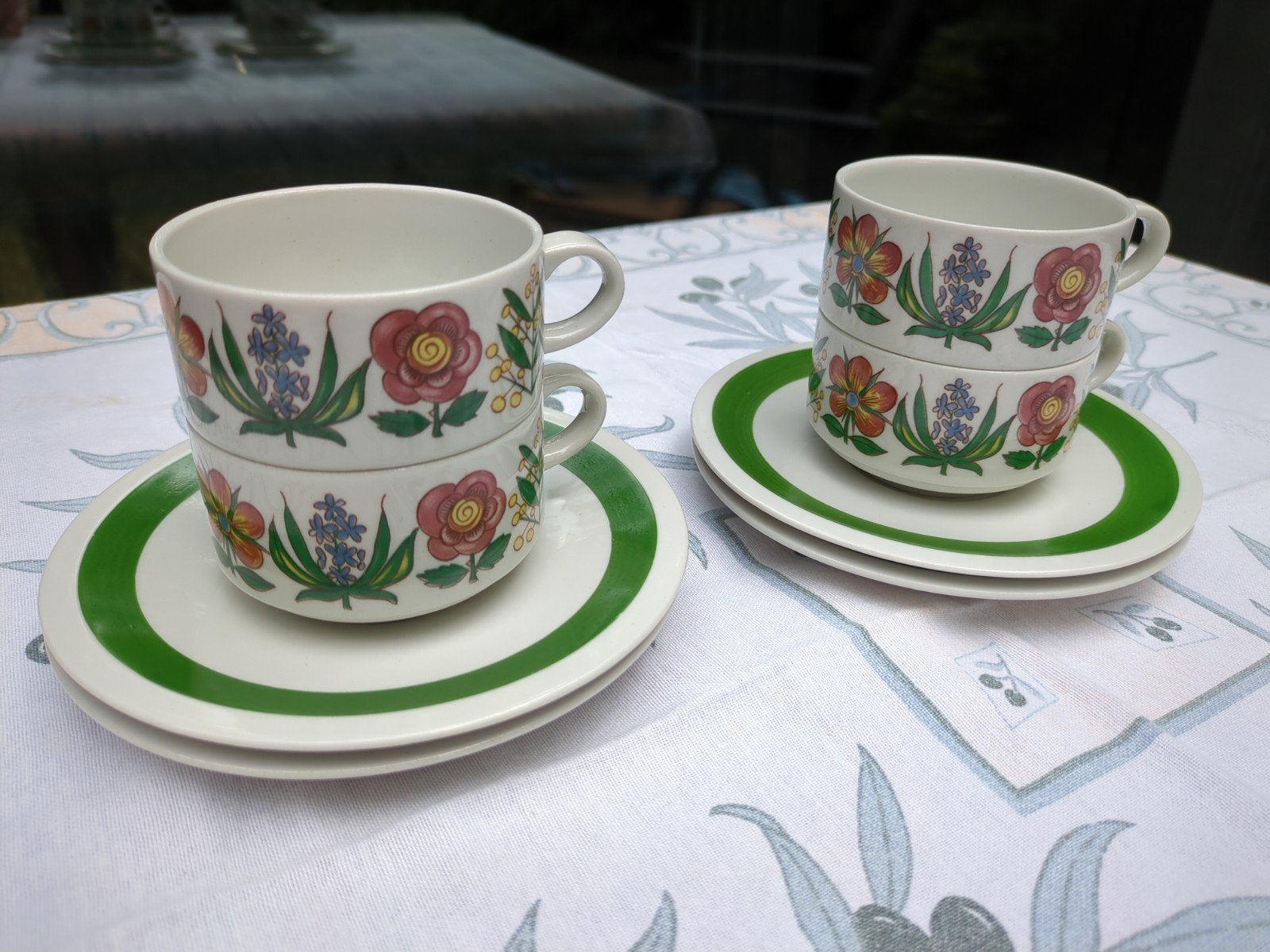 Villeroy & Boch Septfontaines 4x kop en schotel, Ophalen of Verzenden