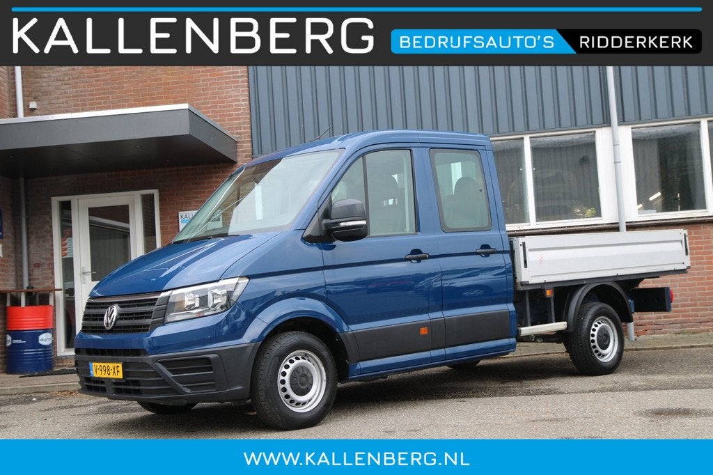 Volkswagen Crafter 35 2.0 TDI H2 DC / Pick up / open laadbak, Gebruikt, 4 cilinders, Start-stop-systeem, 2500 kg