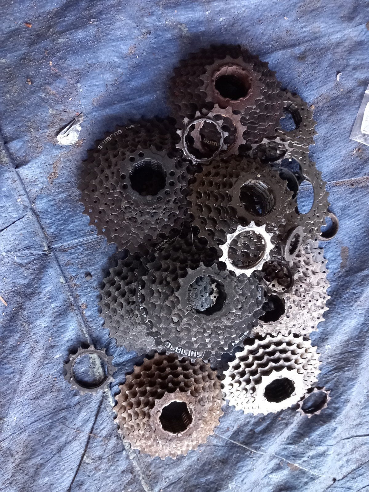 Partij gebruikte cassette delen, Ophalen, Gebruikt, Crankstel of Pedalen, Shimano