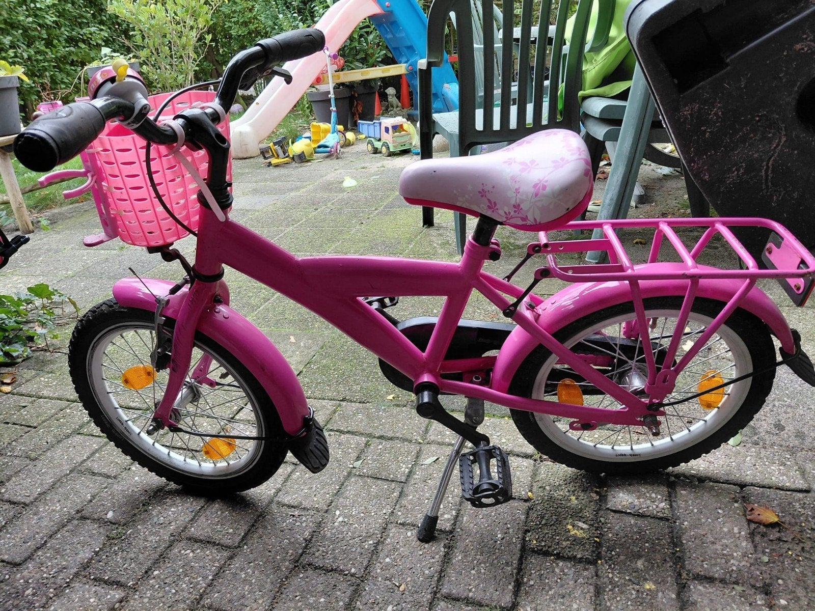16  inch meisjes fiets, Ophalen, Gebruikt, 16 tot 20 inch