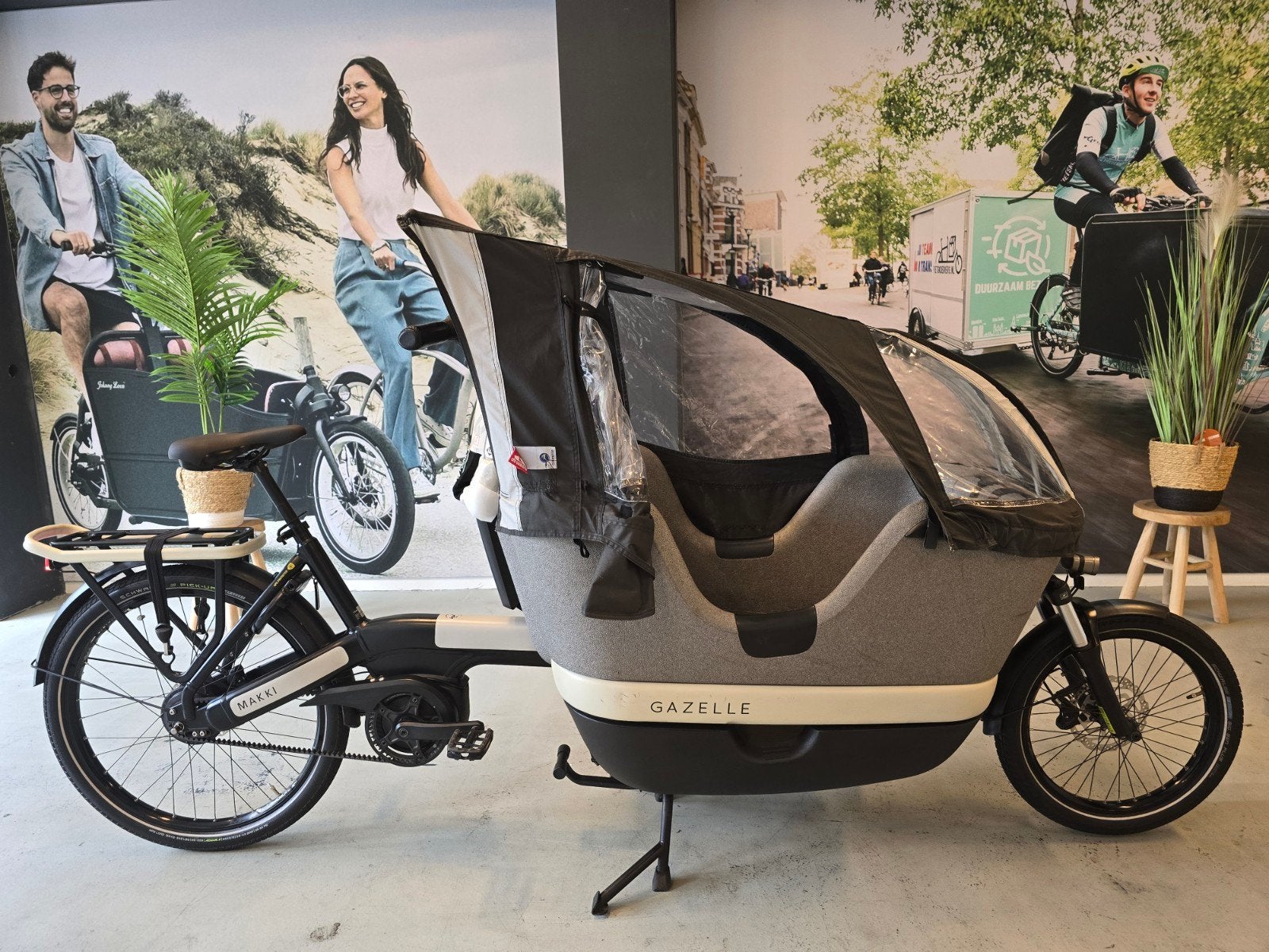 Gazelle Makki Load Performance | 500W | HUIF | VOL OPTIE 🥇, Fietsen en Brommers, Fietsen | Bakfietsen, Verzenden