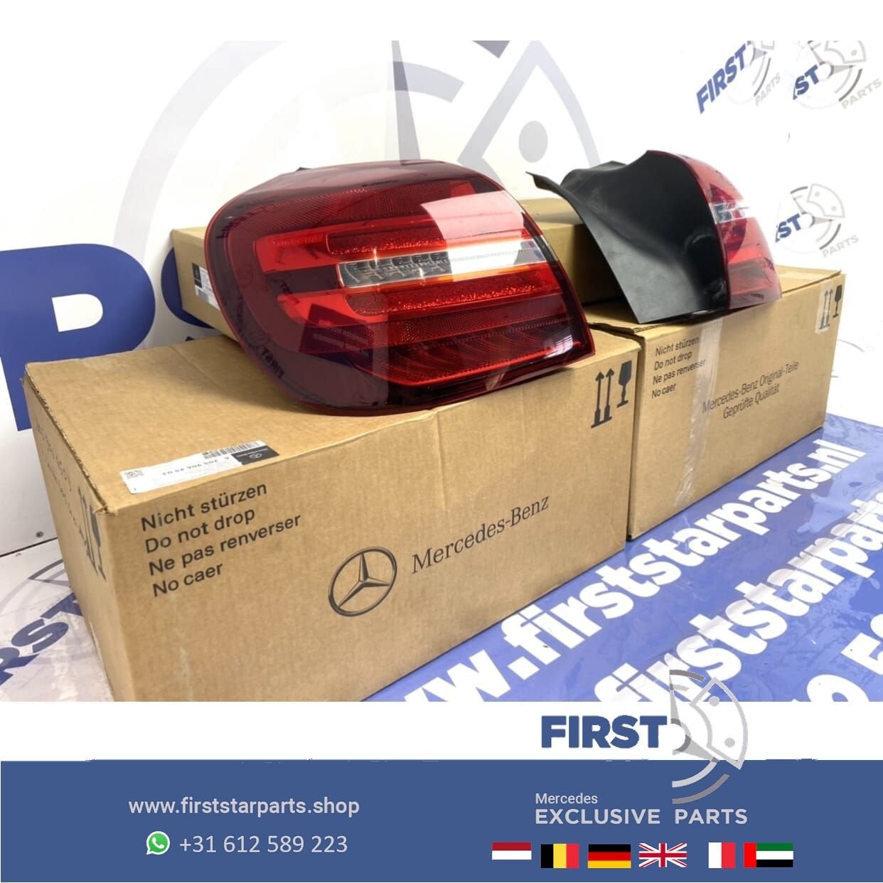 A1569068300 / A1569068400 W156 GLA FACELIFT LED ACHTERLICHT, Auto-onderdelen, Verlichting, Gebruikt, -, Ophalen of Verzenden, -