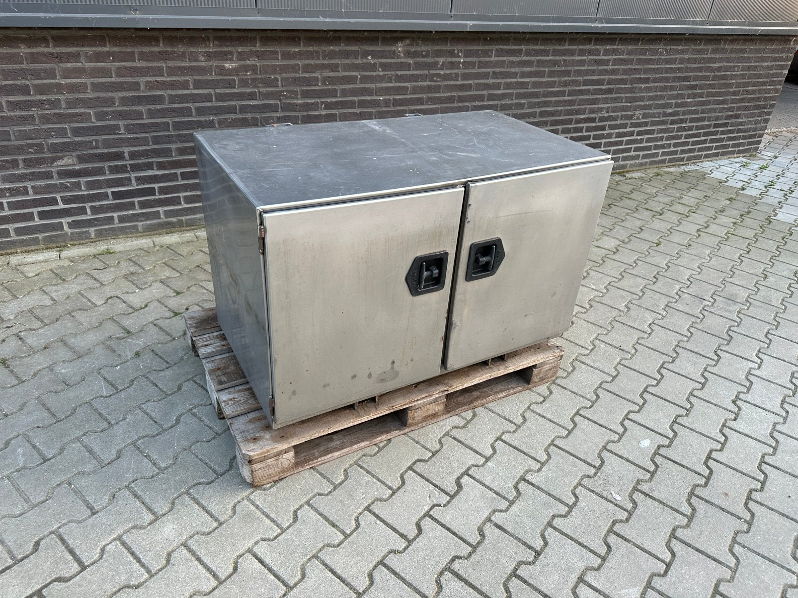 Grote RVS kist voor vrachtwagen, Ophalen, DAF, Carrosserie en Plaatwerk