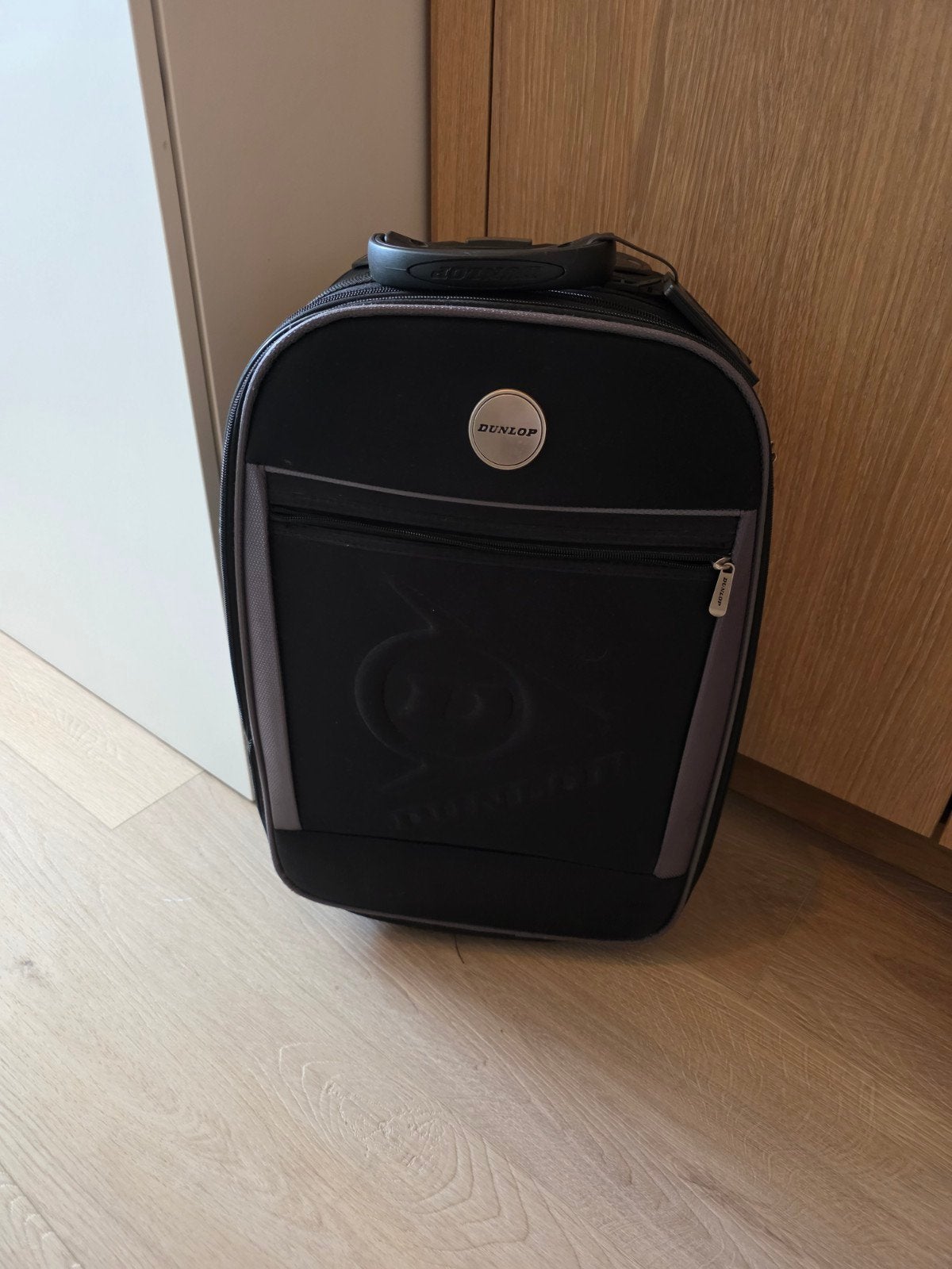 Dunlop reiskoffer / handbagage koffer met wieltjes, Ophalen, Gebruikt, Zacht kunststof