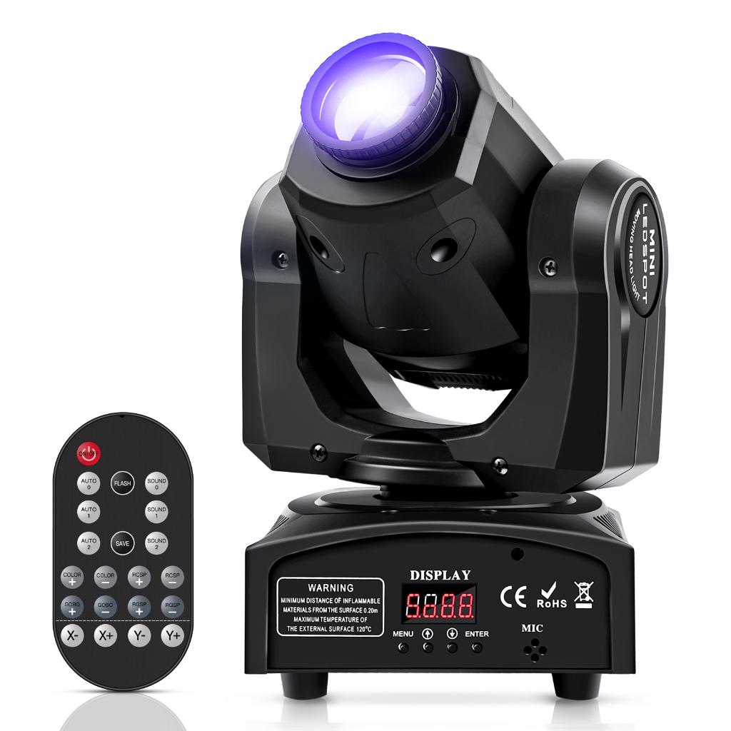 DJLicht gobo movinghead 50W RGBW, Geluidgestuurd, ., Nieuw, Ophalen of Verzenden
