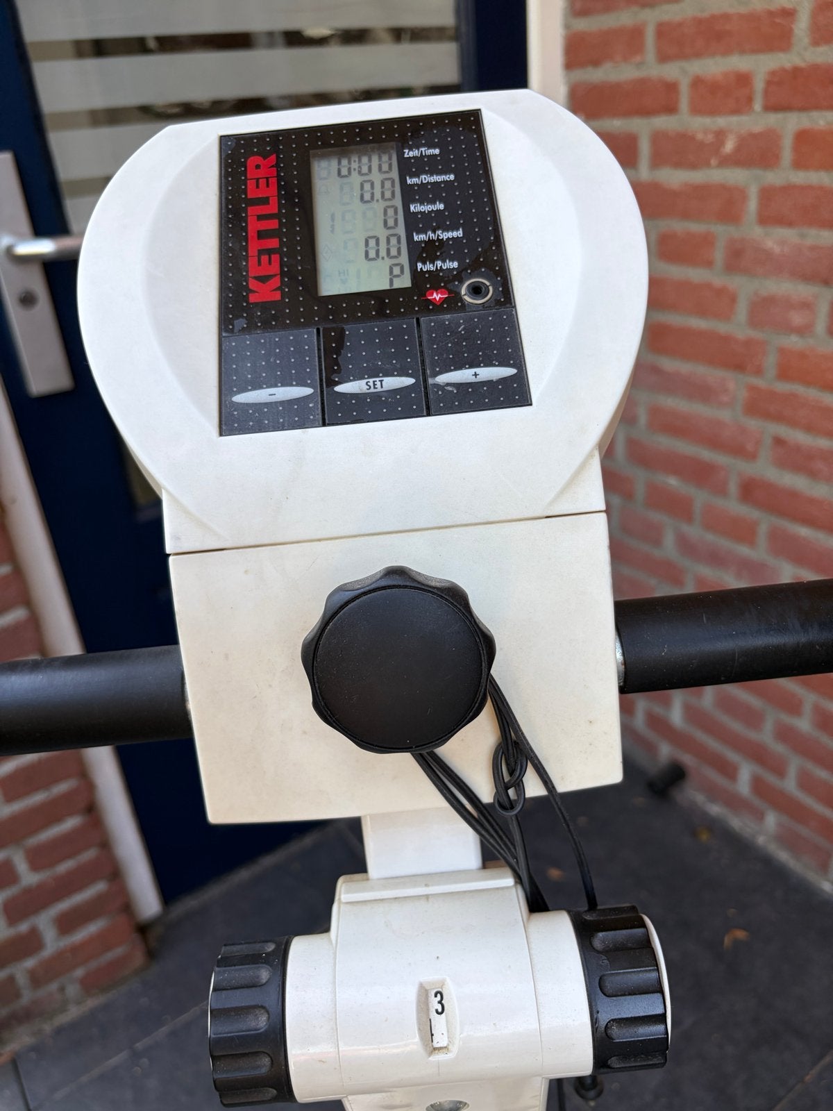 Kettler Carat Hometrainer - Gebruikt, Sport en Fitness, Ophalen, Gebruikt, Metaal, Benen