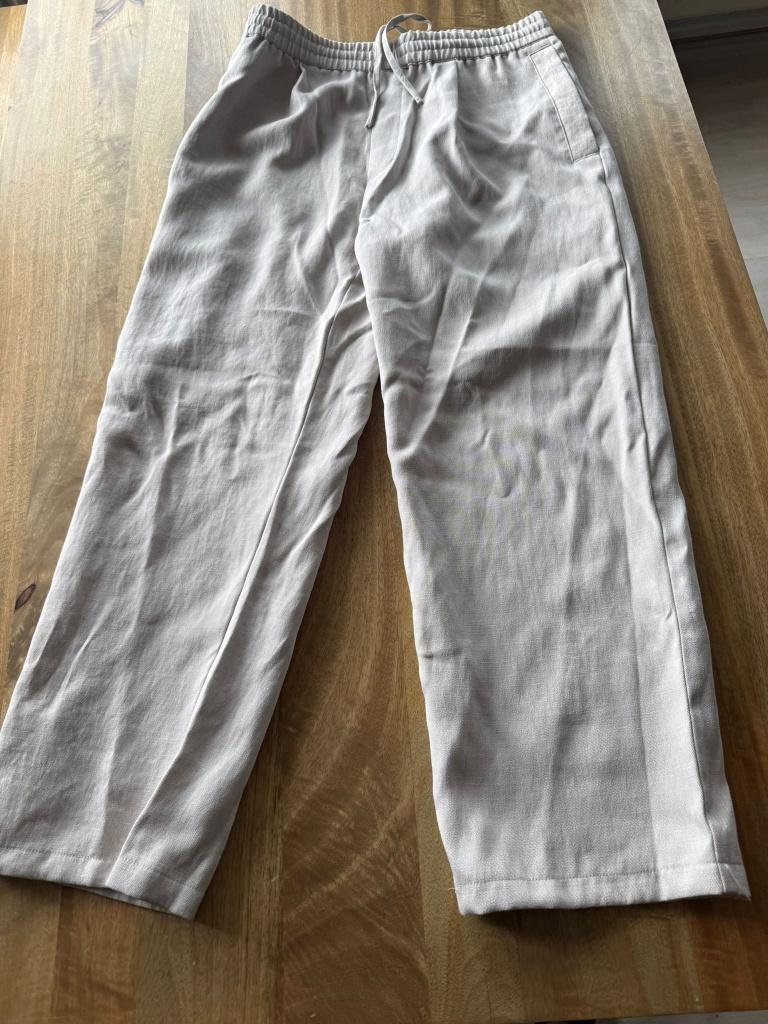 New Yorker FSBN Loose FIt broek maat L, Maat 52/54 (L), Wit, Nieuw, Ophalen of Verzenden