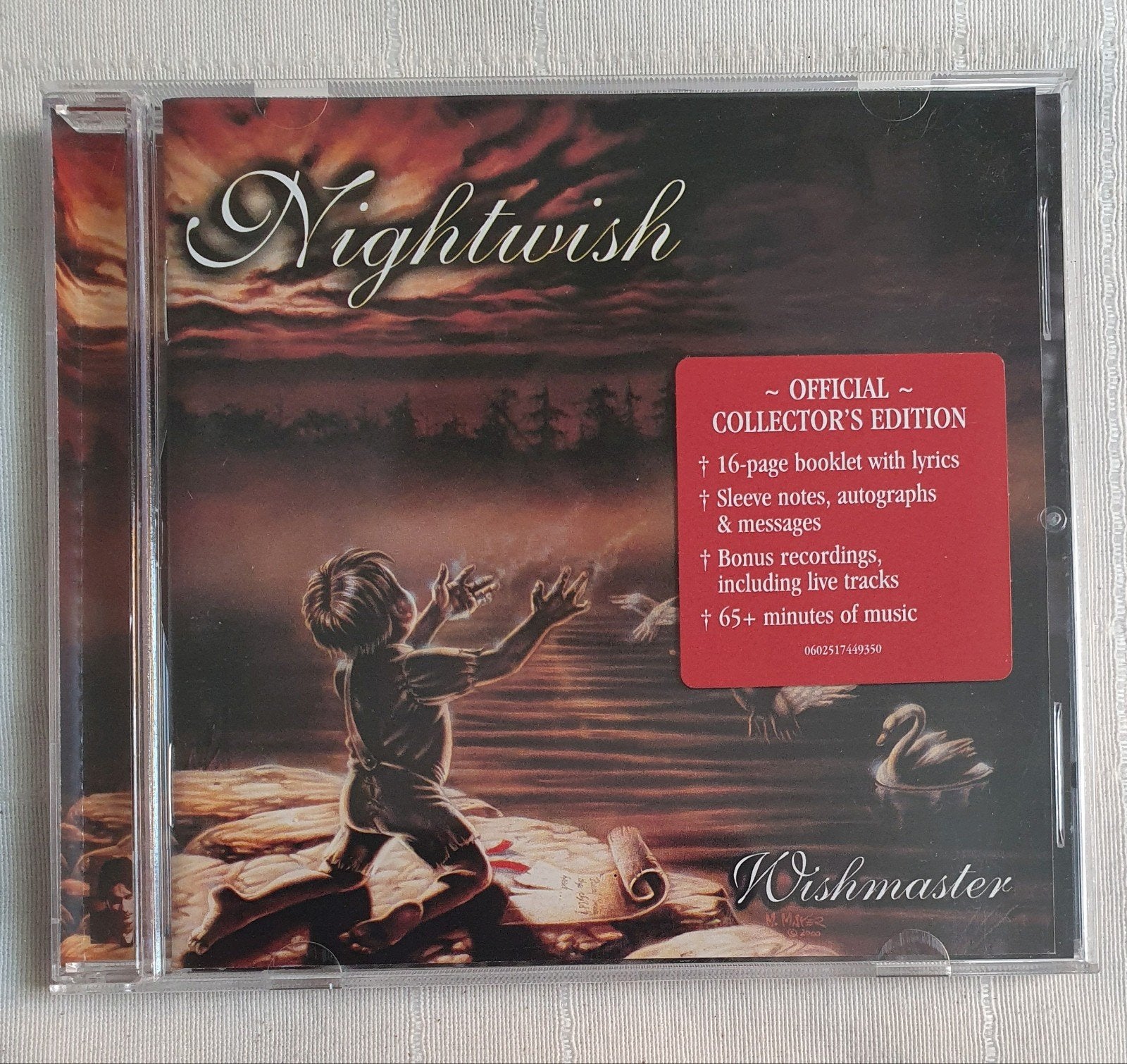 CD Nightwish - Wishmaster - 2007, Verzenden, Zo goed als nieuw, Inclusief boekje
