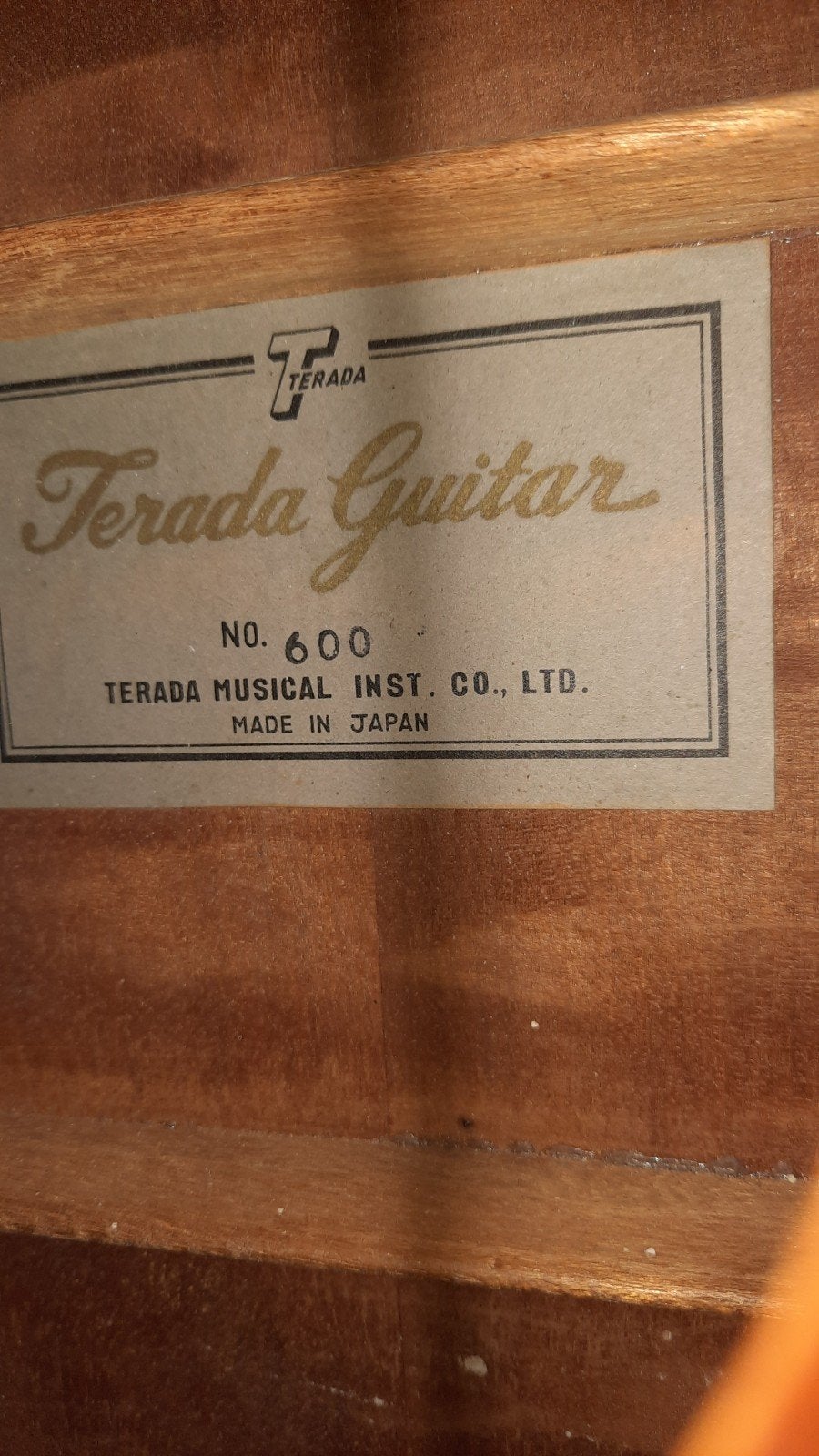 Foto 8 van Terada Klassieke Gitaar No. 600 - Made in Japan