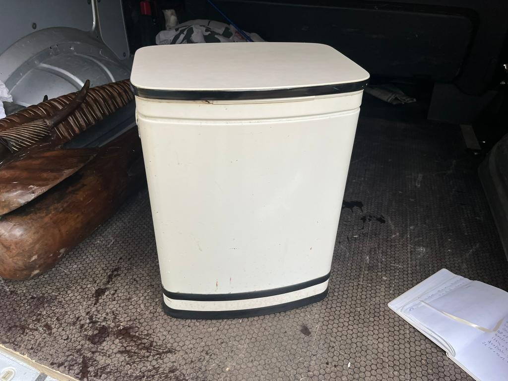 Brabantia vintage wasmand jaren 60, Verzamelen, Retro, Ophalen of Verzenden, Huis en Inrichting