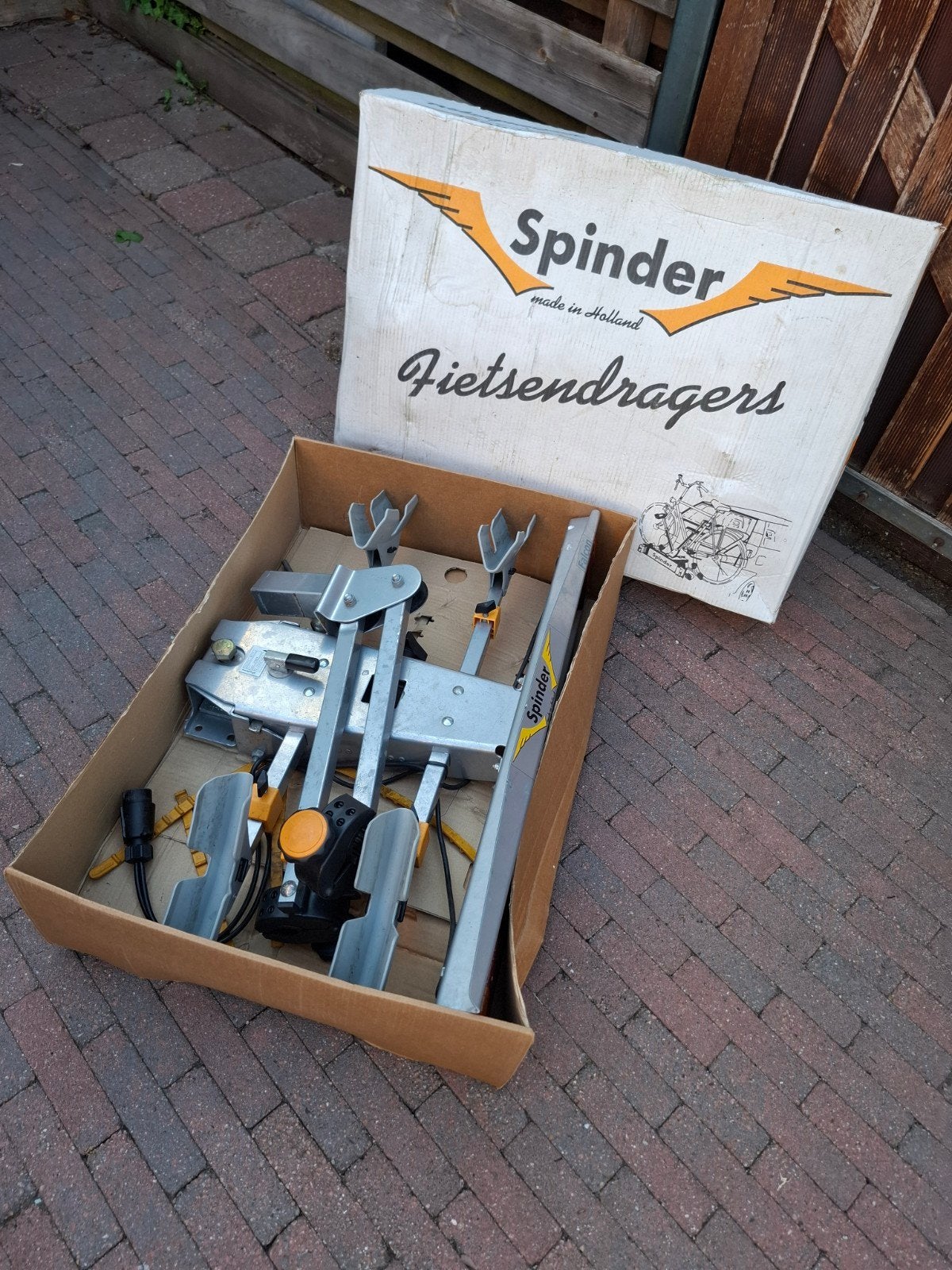 Te koop Spinder fietsendrager., Auto diversen, Fietsendragers, Ophalen of Verzenden, Gebruikt
