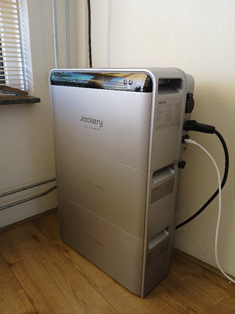 Jackery Solarvolt 3 Pro Max Ac 7,56 kWh, Ophalen, Zo goed als nieuw