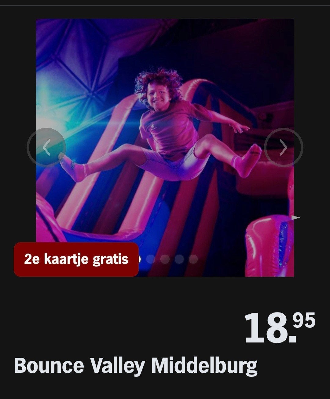BOUNCE VALLEY MIDDELBURG ♡ 2e kaartje gratis (AH ACTIE), Overige soorten
