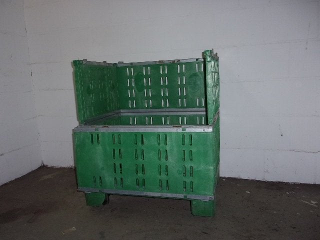 krat, mobiel en uitklapbaar, 75 x 55 x 77 . 50 stuks., Ophalen, Gebruikt