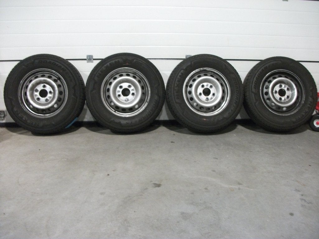 16" st. velgen nexen zomerbanden st. 5 x 118 o.a fiat ducato, Ophalen, 16 inch, Banden en Velgen, Nvt