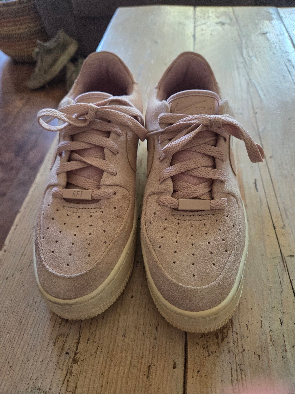 Nike Air Force 1 Platform Sneakers Roze, Nike, Ophalen of Verzenden, Roze, Sneakers of Gympen