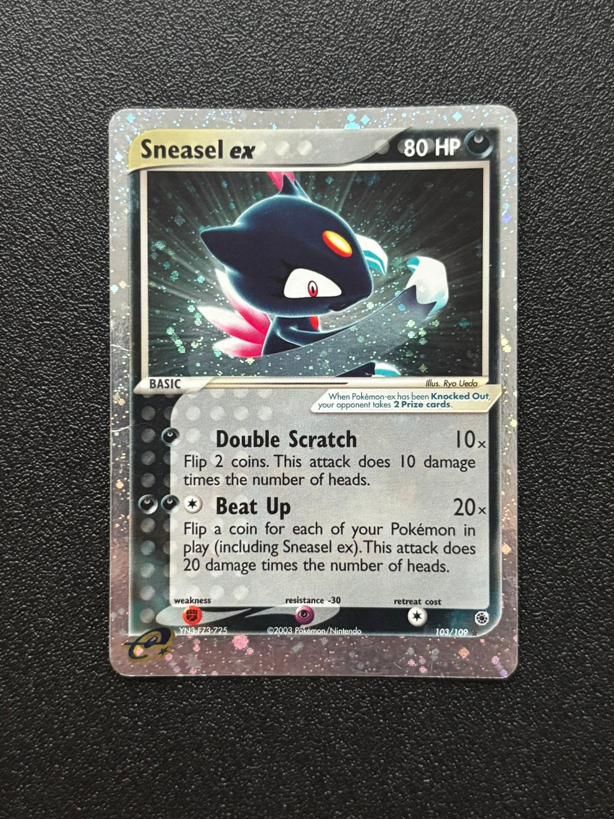 Sneasel ex 103 Ruby & Sapphire (Good), Hobby en Vrije tijd, Ophalen of Verzenden, Zo goed als nieuw