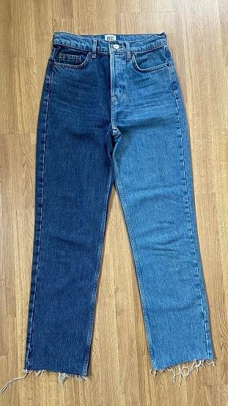BDG Pax high waist jeans, Blauw, Ophalen of Verzenden, Zo goed als nieuw, W27 (confectie 34) of kleiner