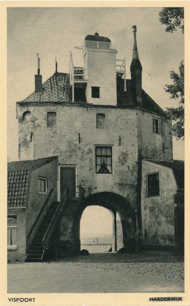 9966 Harderwijk Vispoort, Verzenden, 1940 tot 1960, Gelderland