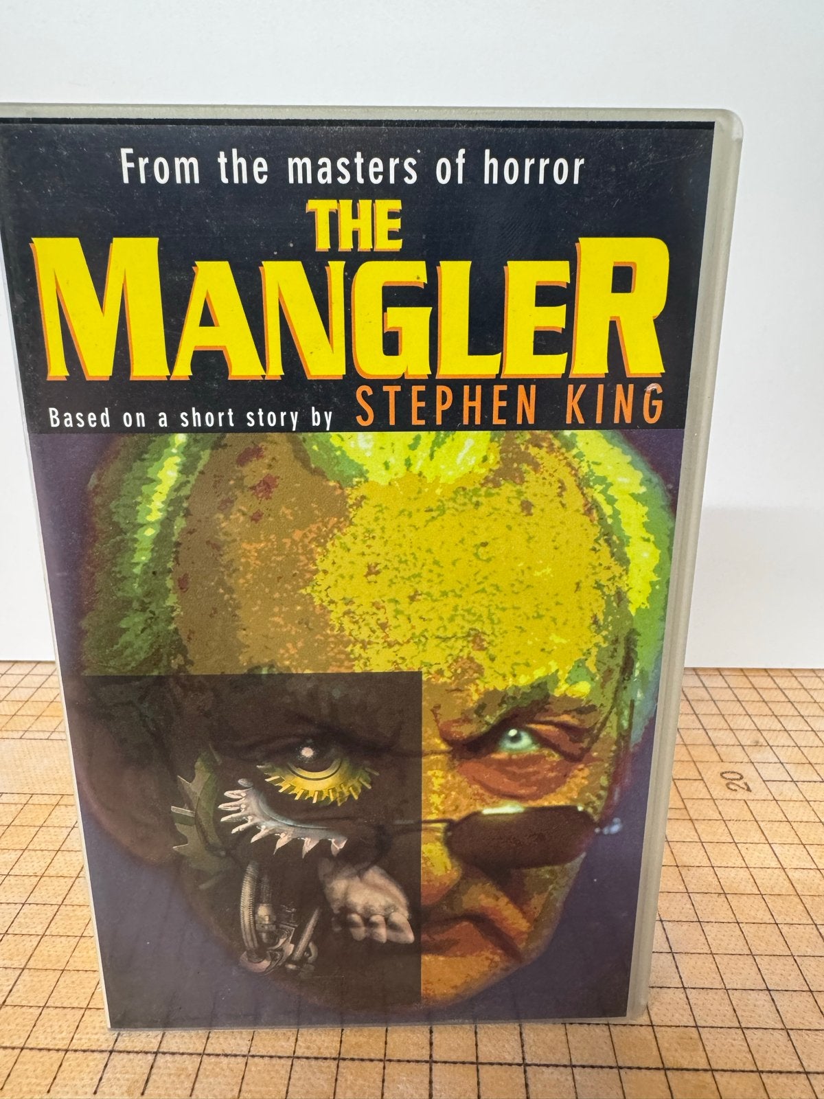 The Mangler (VHS) - Gebaseerd op Stephen King, Vanaf 16 jaar, Verzenden, Gebruikt, Horror