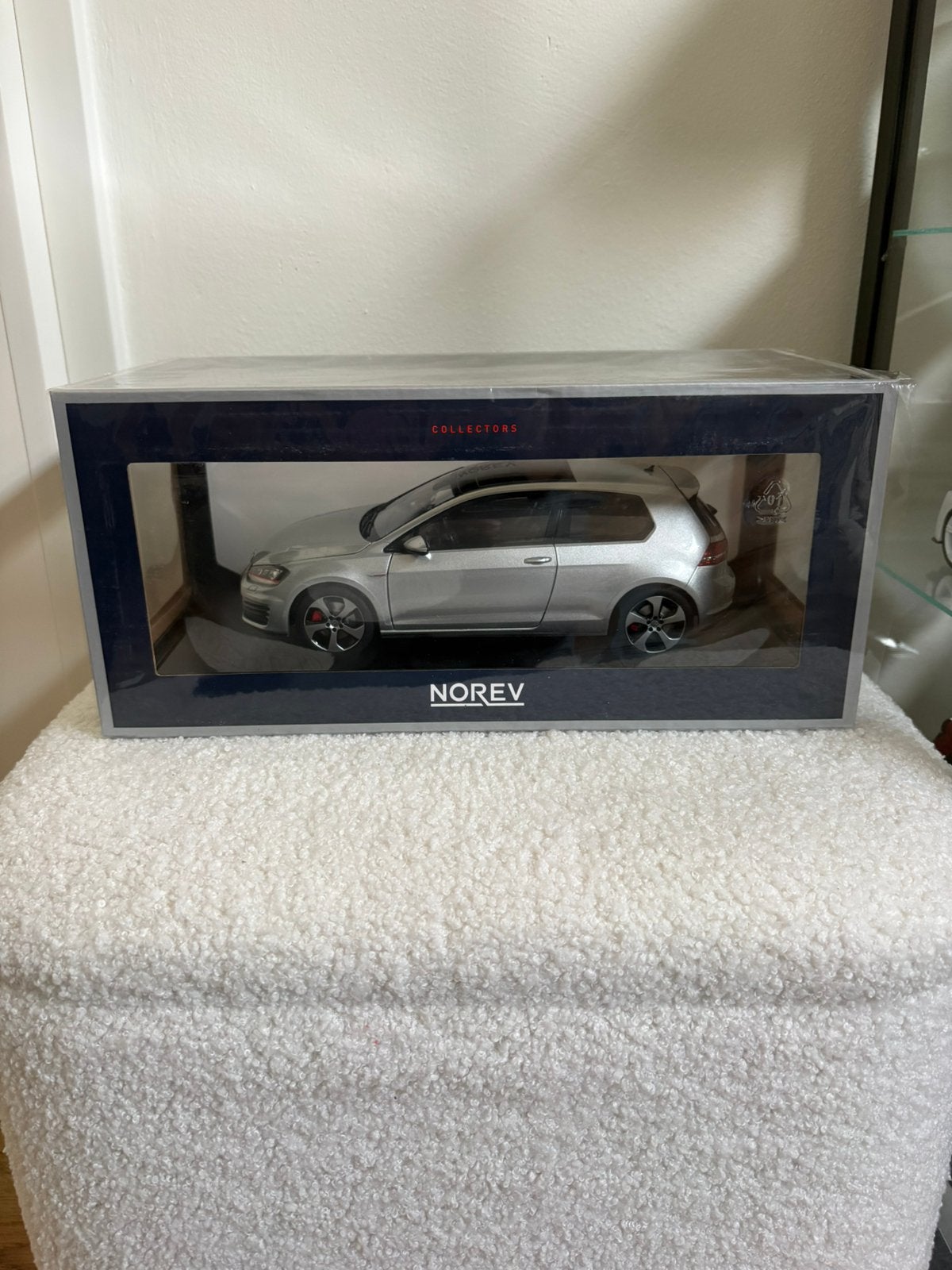 Volkswagen Golf 7 GTI, Hobby en Vrije tijd, Modelauto's | 1:18, Ophalen of Verzenden, Zo goed als nieuw, Norev