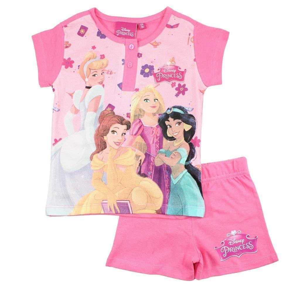 Disney Princess Shortama LR - Maat 98 -104 - Katoen, Nacht- of Onderkleding, Meisje, Nieuw, Ophalen of Verzenden