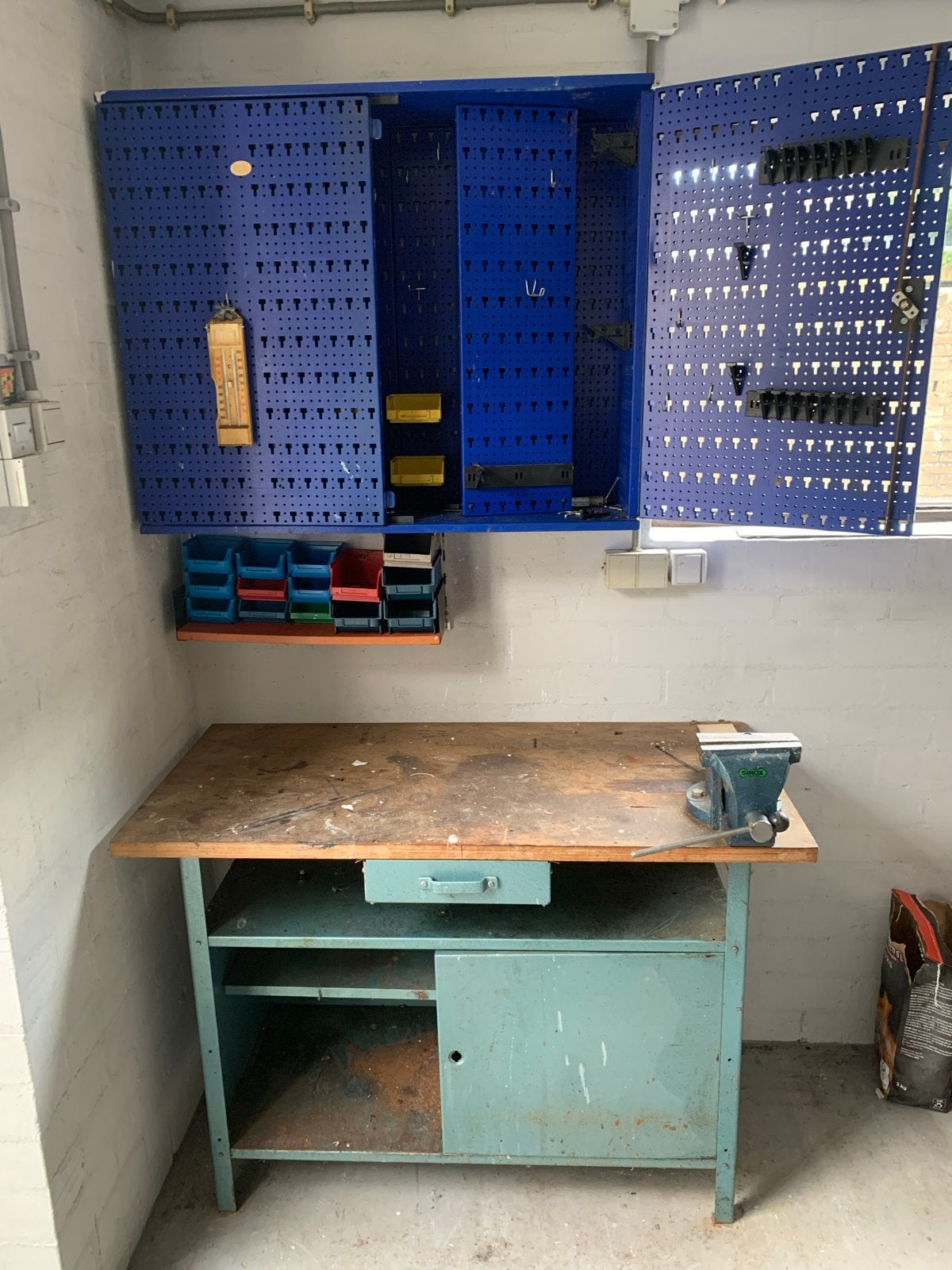 Diverse deuren en kasten - Ideaal voor werkplaats/garage, Gebruikt, 80 tot 100 cm, Binnendeur, Ophalen of Verzenden