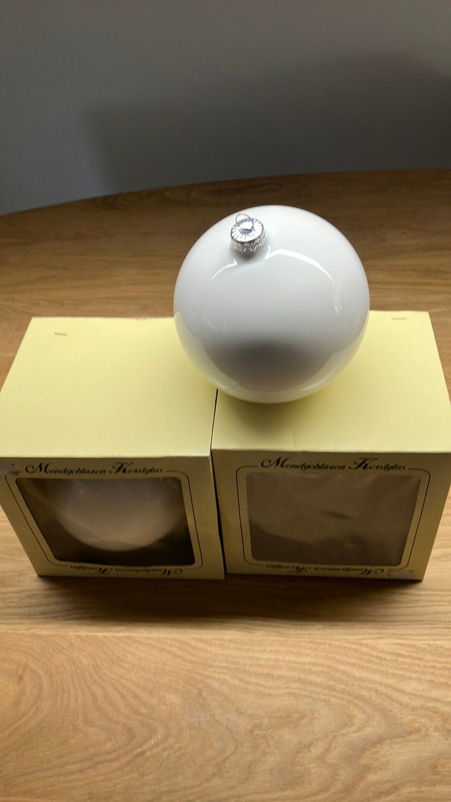 Kerstballen 2stks., Ophalen of Verzenden, Zo goed als nieuw, 65 cm of meer