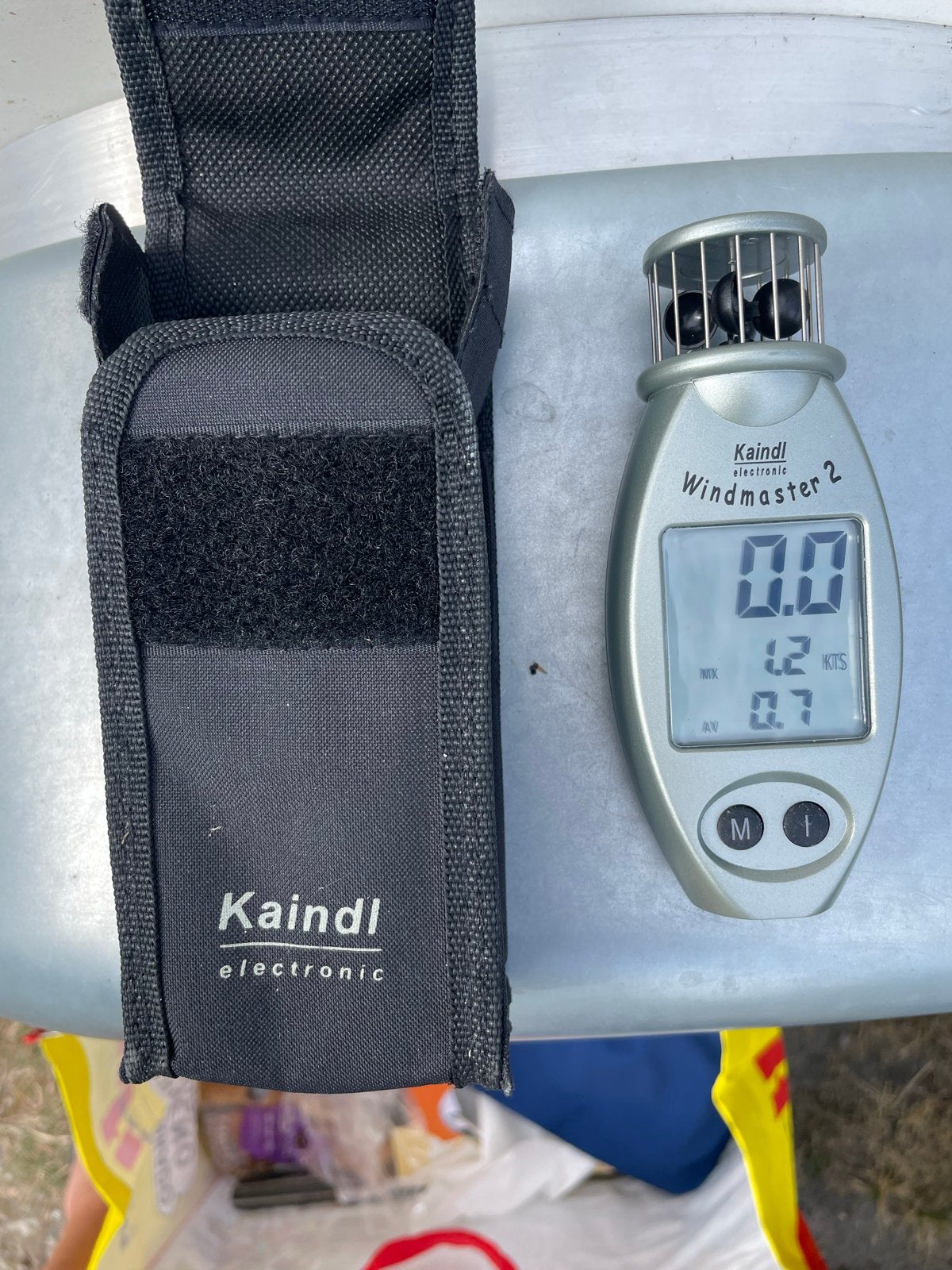 Kaindl Windmaster 2 Anemometer met hoesje, Ophalen of Verzenden, Zo goed als nieuw