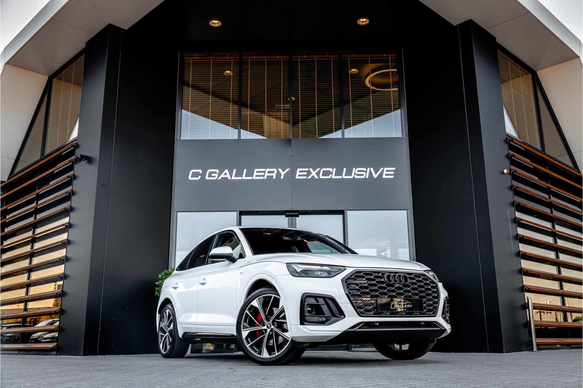 Audi Q5 Sportback 50 TFSI e S edition Competition - S Line |, Auto's, Audi, Automaat, Gebruikt, Wit, Bedrijf