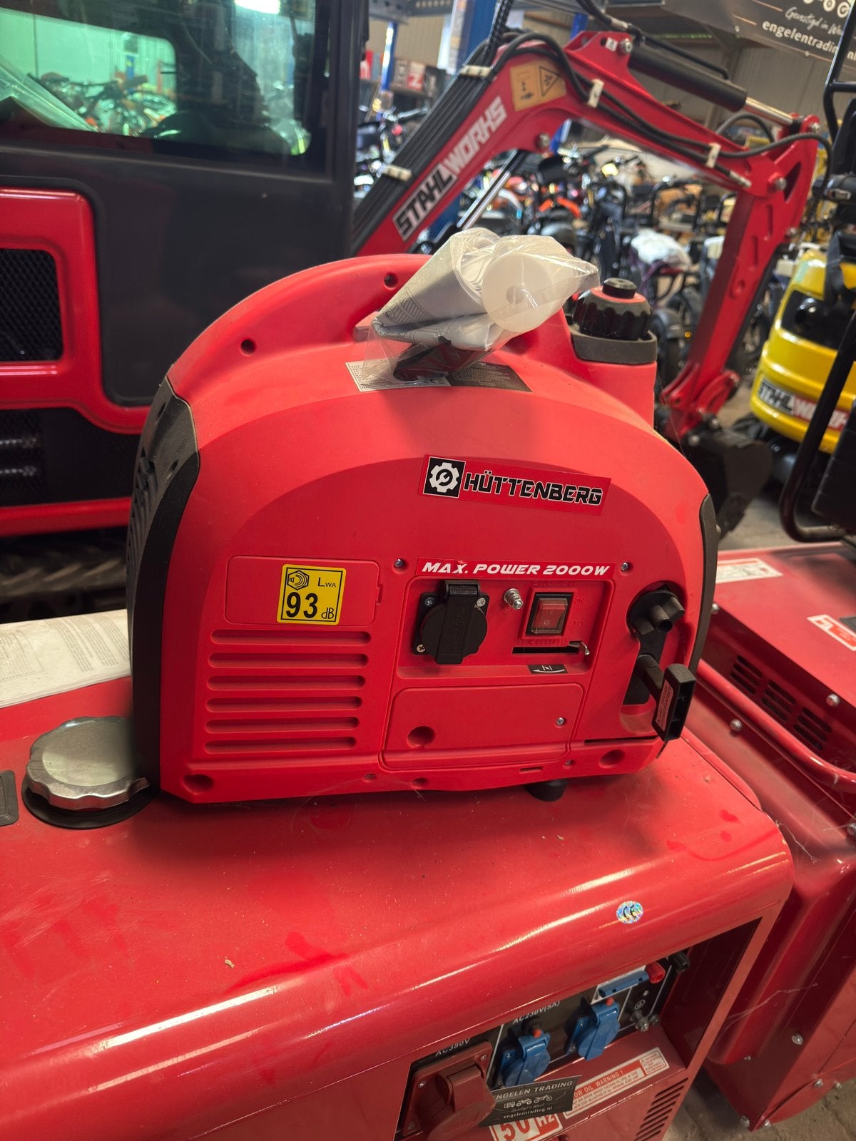 diverse aggregaten diesel benzine generator noodpakket nieuw