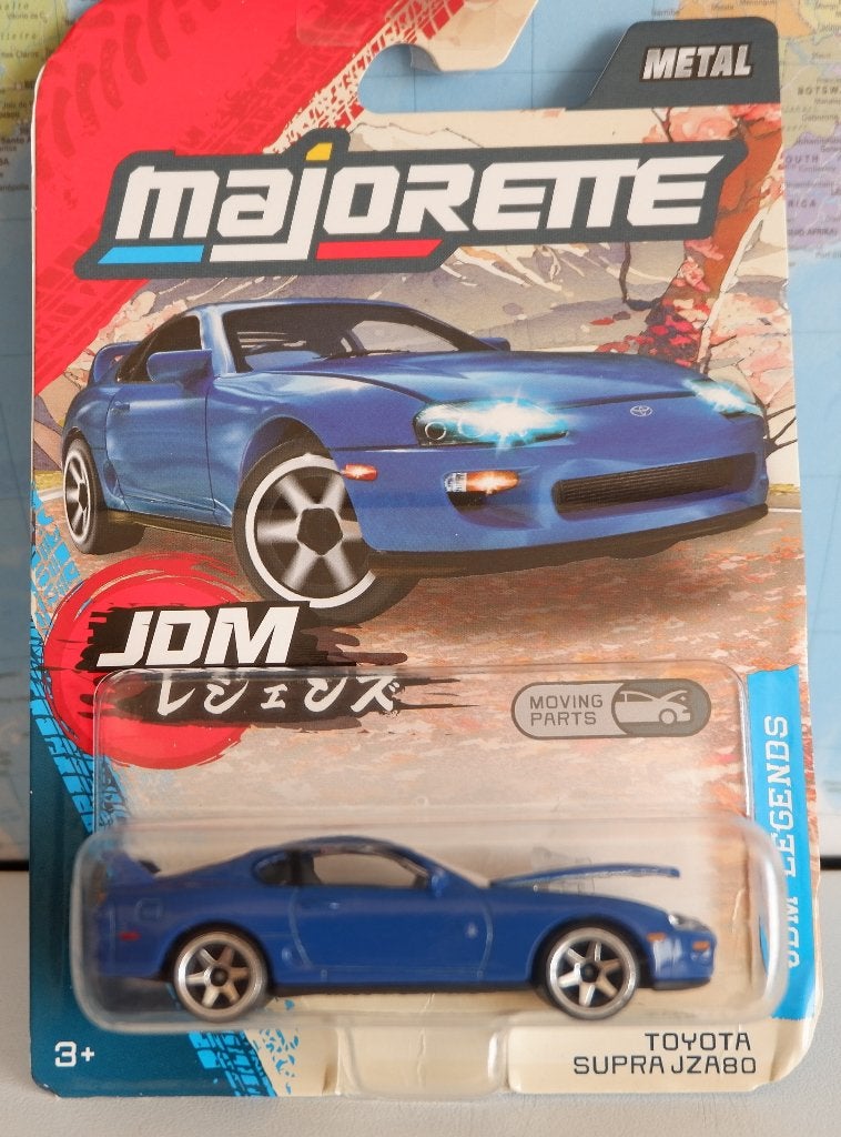 Majorette, Toyota Supra,JDM, Ophalen of Verzenden, Nieuw, Auto
