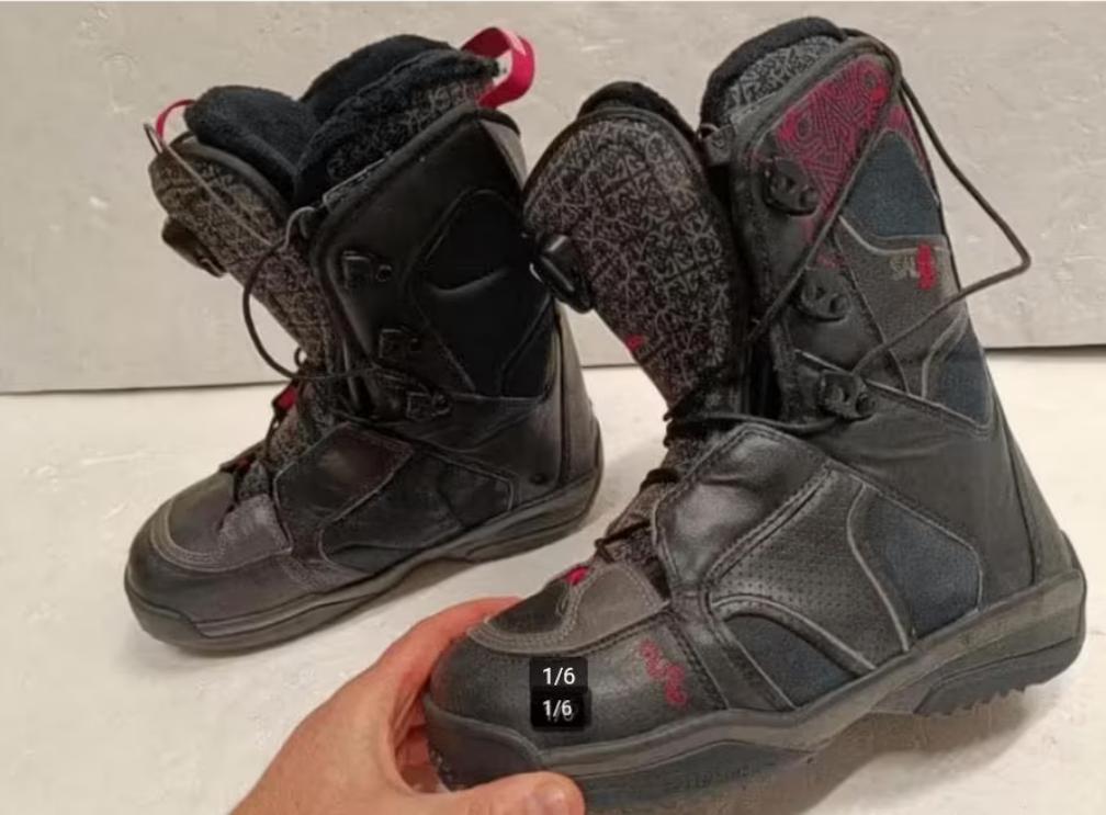 Salomon Snowboardschoenen maat 39 (24,5cm), Gebruikt, Schoenen, Ophalen of Verzenden