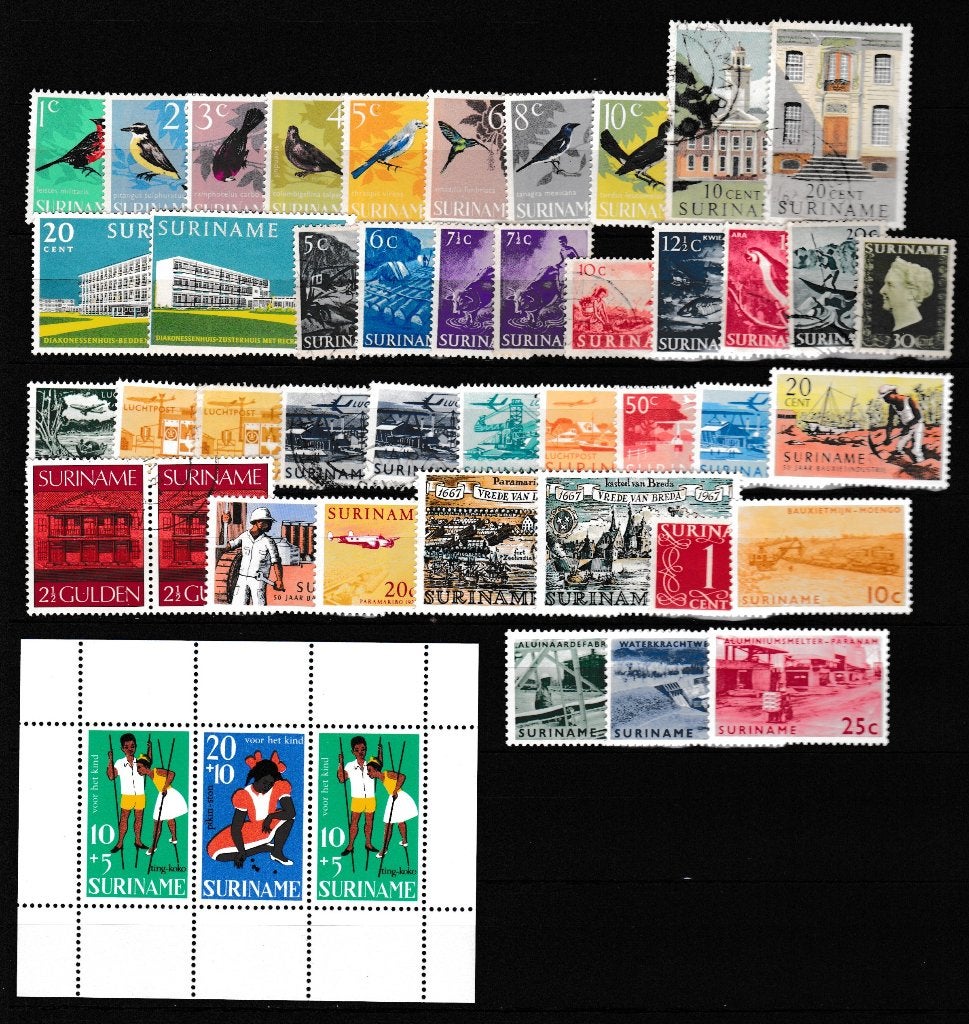 0889) Suriname ca 45x, Ophalen of Verzenden
