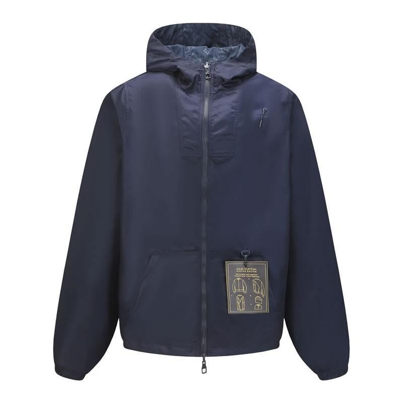 Louis Vuitton Staples Edition Windjack - Nieuw, Kleding | Heren, Jassen | Zomer, Maat 52/54 (L), Blauw, Nieuw, Ophalen of Verzenden