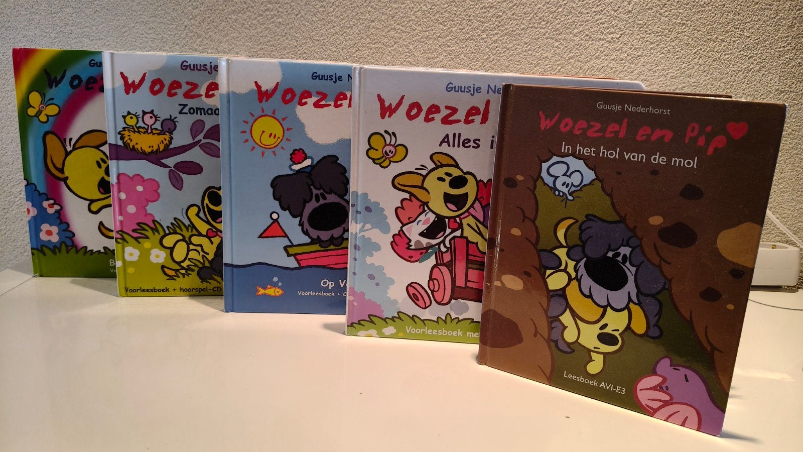 Woezel en Pip boeken - Diverse delen, Boeken, Gelezen, Fictie algemeen, Jongen of Meisje, Ophalen of Verzenden