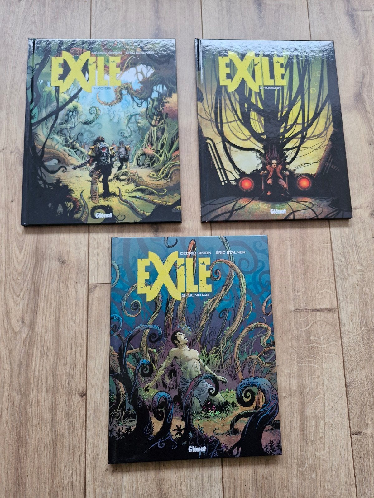 Exile 1 tm 3, Hardcover, complete serie, Complete serie of reeks, Ophalen of Verzenden, Zo goed als nieuw, Stalner