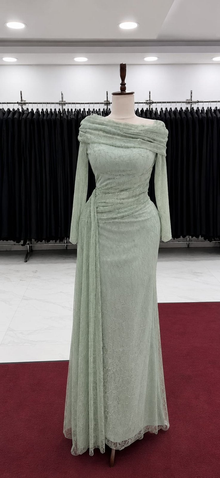 Gala jurk, Kleding | Dames, Gelegenheidskleding, Galajurk, Zo goed als nieuw, Groen, Ophalen