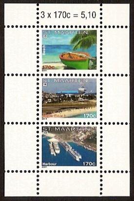 St Maarten 44 postfris Frankeerzegels 2011, Postzegels en Munten, Postzegels | Nederlandse Antillen en Aruba, Ophalen of Verzenden