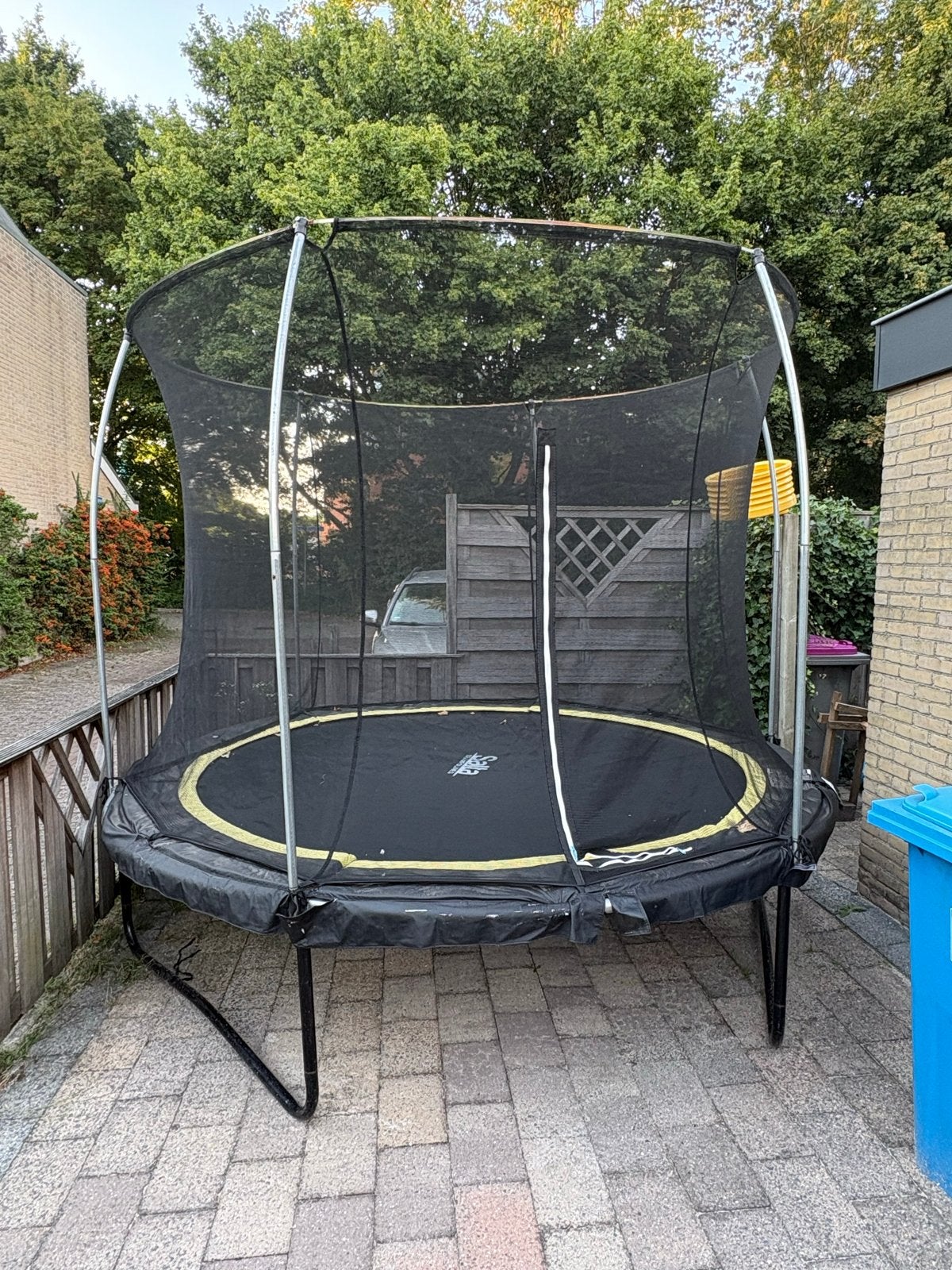 Salta Trampoline (ø 305 cm) met Veiligheidsnet - Gebruikt, Kinderen en Baby's, Speelgoed | Buiten | Trampolines, Ophalen, Gebruikt
