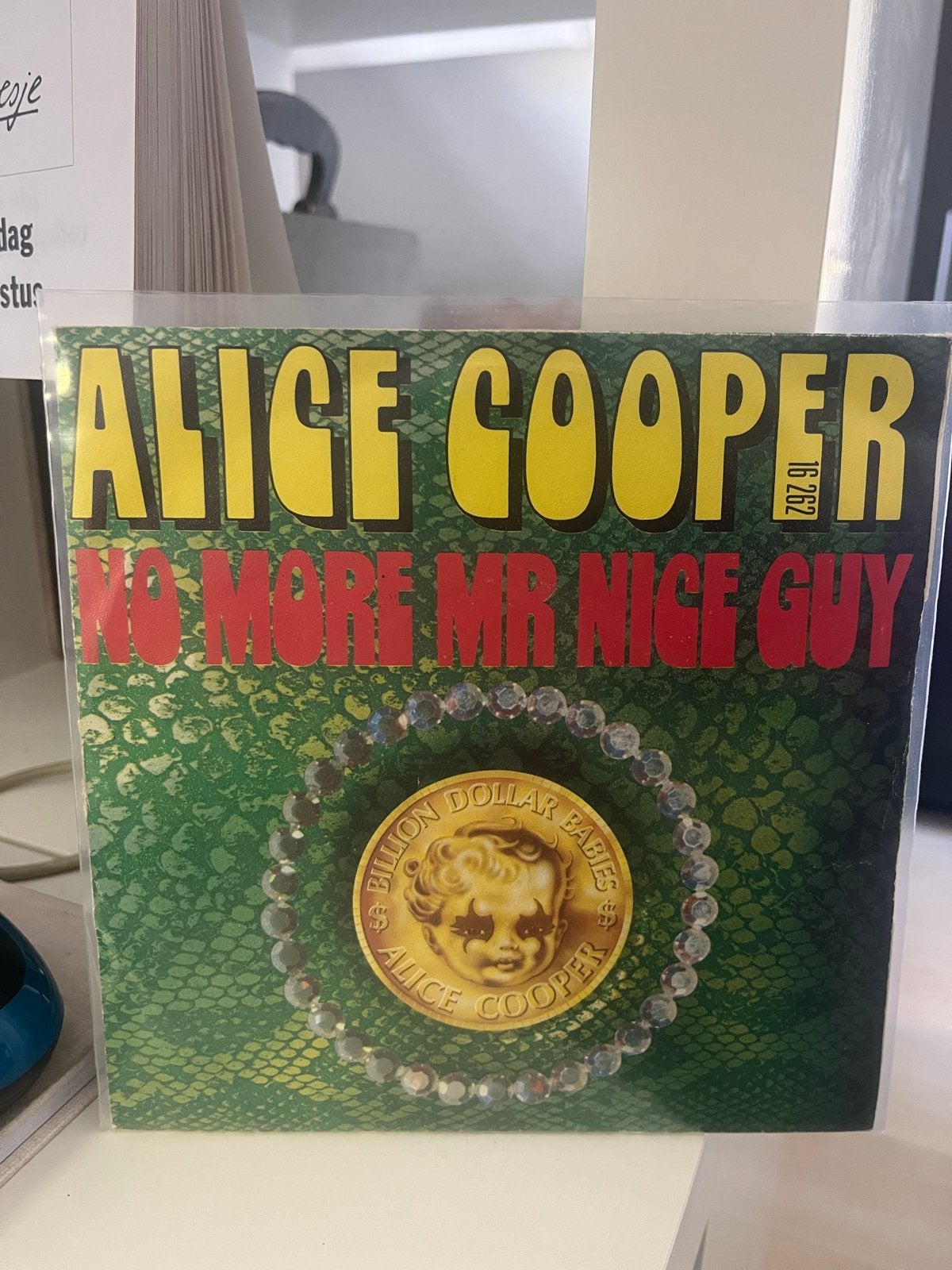 Alice Cooper - No More Mr Nice Guy - Franse persing vinyl, 7 inch, Ophalen of Verzenden, Zo goed als nieuw, Import