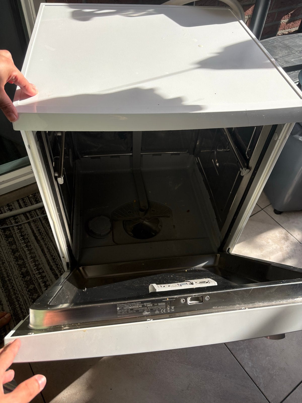 Bosch Serie 2 Silence Vrijstaande Vaatwasser, Witgoed en Apparatuur, Vaatwasmachines, Ophalen, Gebruikt, 85 tot 90 cm, 45 tot 60 cm