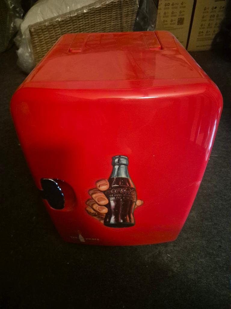 Mini Coca-Cola koelkast, Ophalen, Minder dan 75 liter, Zonder vriesvak, Gebruikt