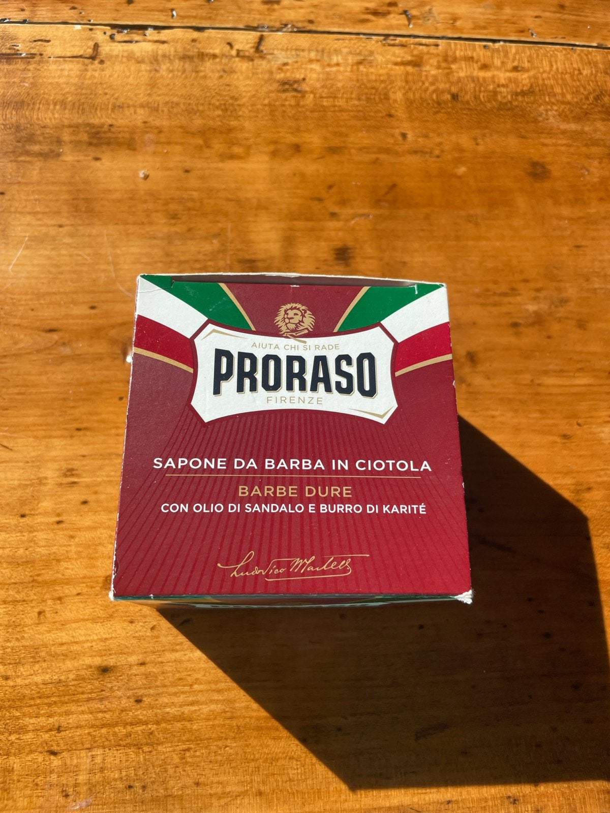 Proraso Scheerzeep in Kom - Sandelhout & Shea Boter, Ophalen of Verzenden, Nieuw, Overige typen