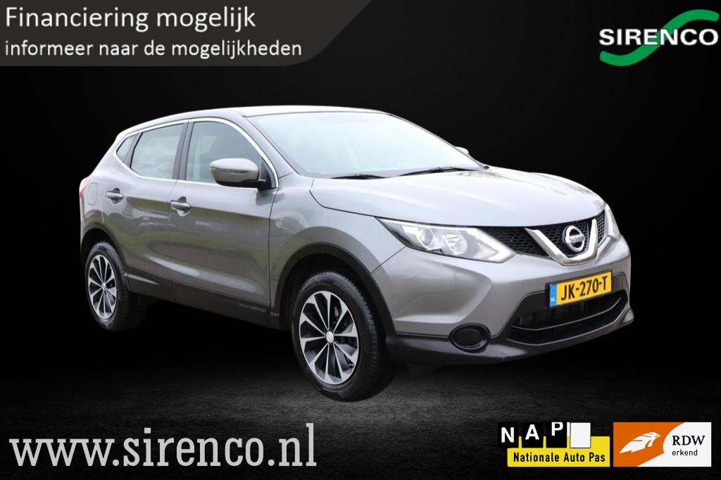 Nissan Qashqai 1.2 6-bak | Android auto & Apple carplay | ai, Voorwielaandrijving, Stof, Gebruikt, 4 cilinders