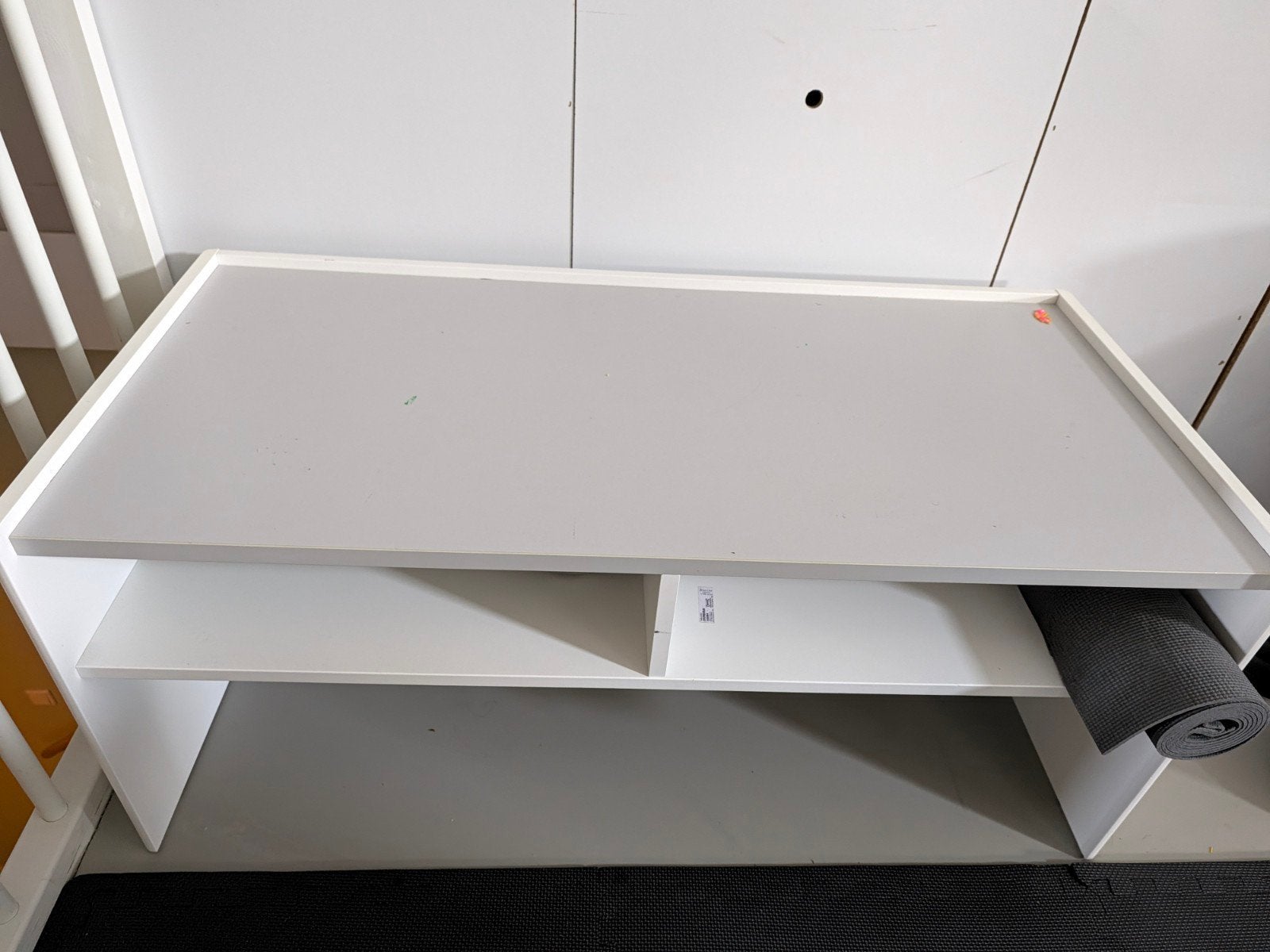 IKEA DUNDRA 16684 Tafel/Bureau - Zonder lades, Ophalen, 100 tot 150 cm, Modern, Functioneel, Zo goed als nieuw