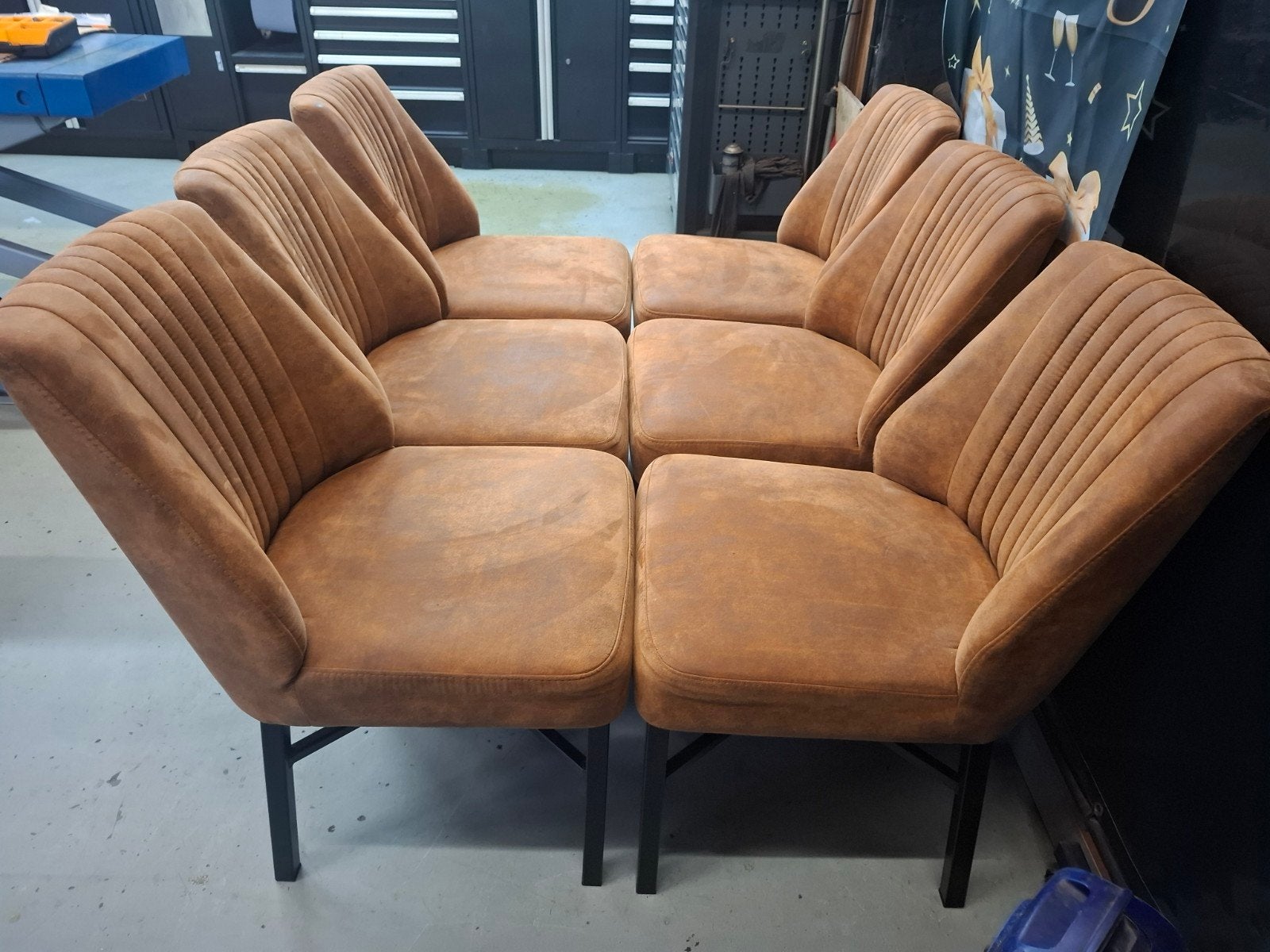 Eethoek stoelen, Huis en Inrichting, Banken | Bankstellen, Ophalen of Verzenden, Gebruikt, 75 tot 100 cm
