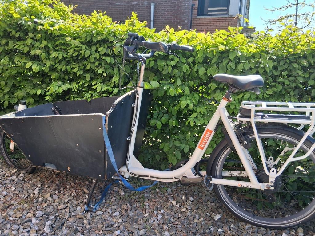 Stella Kruier elektrische bakfiets, Fietsen en Brommers, Fietsen | Bakfietsen, Ophalen, Gebruikt