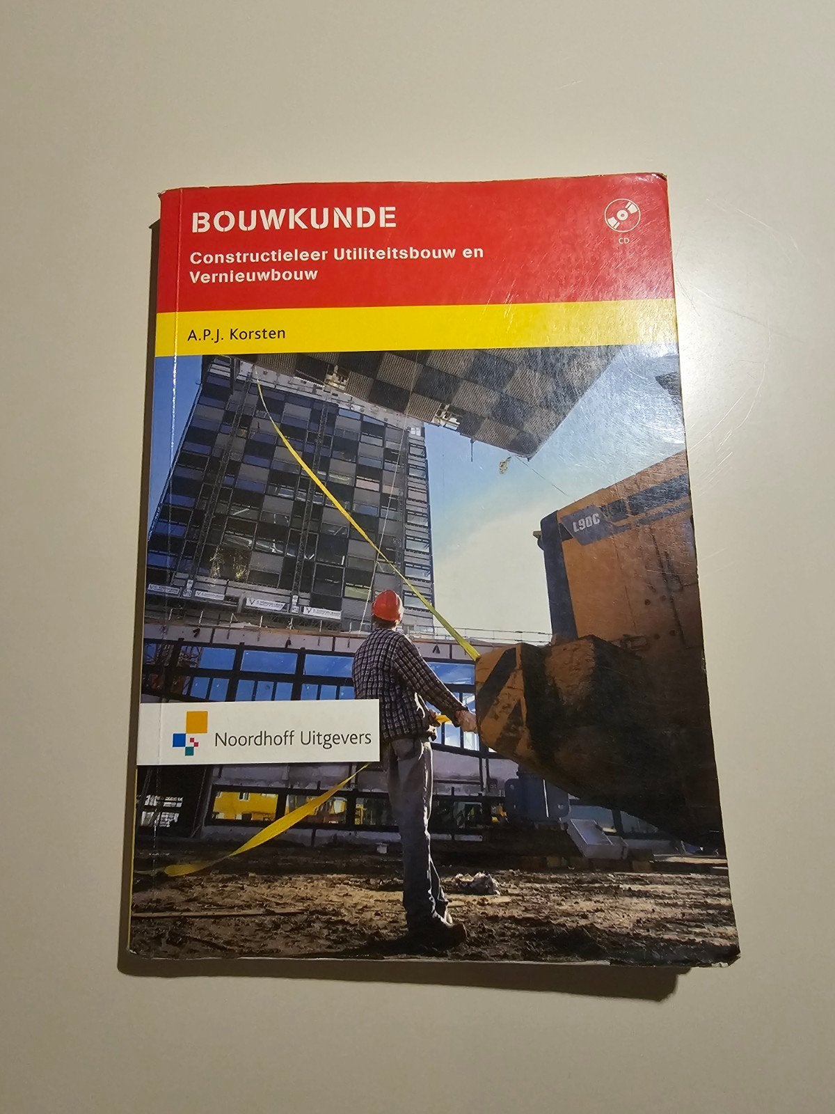 constructieleer utiliteitsbouw en vernieuwbouw, Ophalen of Verzenden, Zo goed als nieuw, A.P.J. Korsten, Bouwkunde
