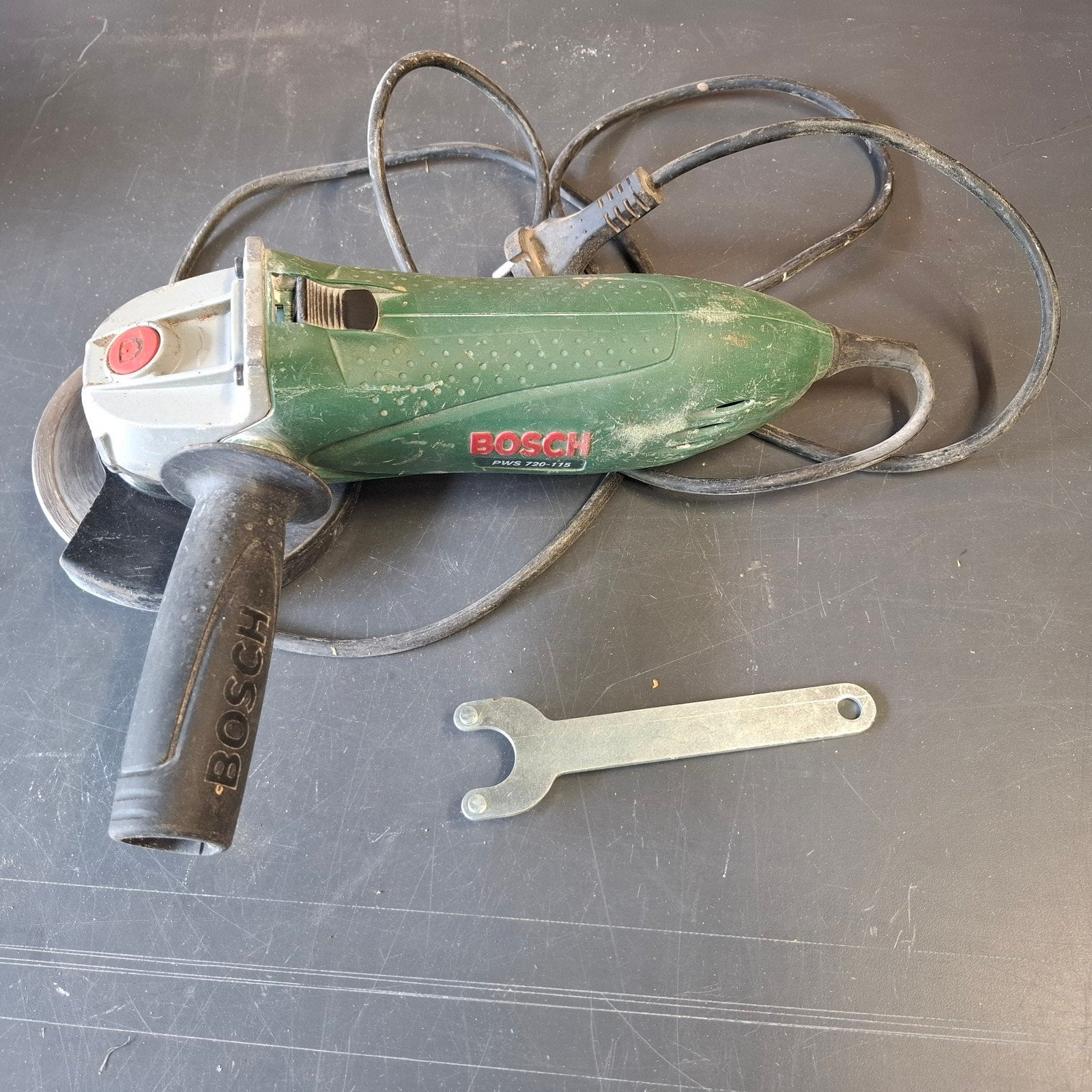 bosch haakse slijper 115, Doe-het-zelf en Verbouw, Gereedschap | Slijpmachines, Ophalen, Gebruikt, 700 tot 1000 watt, Haakse handslijpmachine
